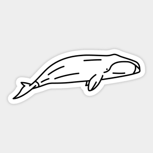 Bowhead Whale Sticker